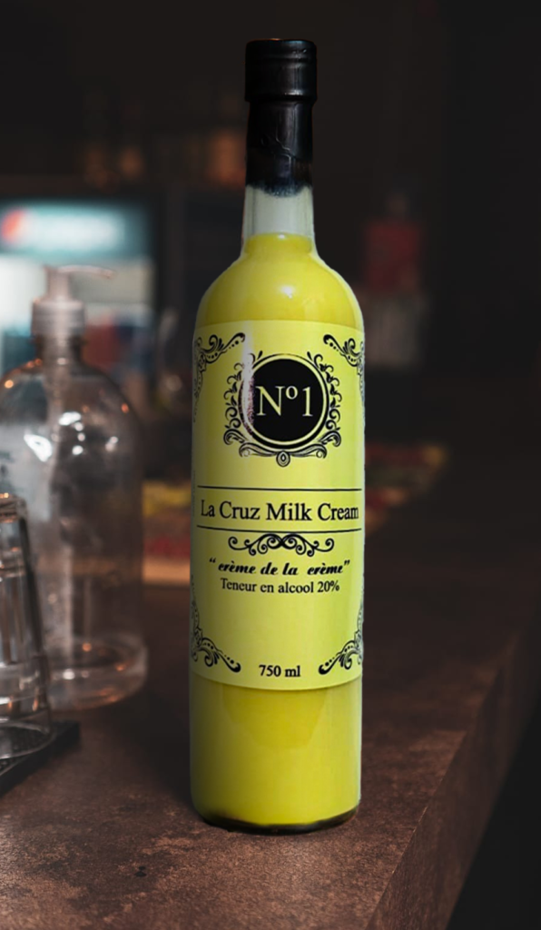 Licor Artesanal sabor Milho Verde La Cruz Milk Cream
